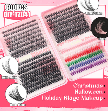 Kit Faux Cils DIY 640 Touffes