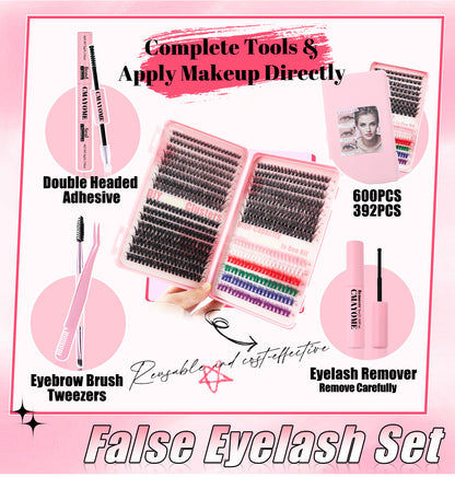 Kit Faux Cils DIY 640 Touffes