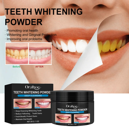 Reveal a Brighter, Whiter Smile with Premium Teeth Whitening Powder